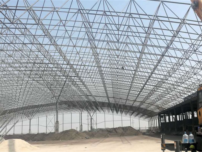 兰溪钢厂料仓网架工程